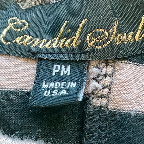 CANDID SOUL Brand Women's Black/Tan Maxi Skirt ~ PM - Picture 3 of 4